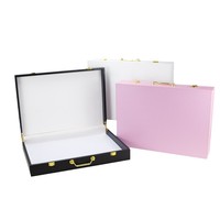 Boîte cadeau de luxe en carton écologique personnalisée avec logo, idéale pour le stockage de parfums, de vins et de tuiles de mahjong, avec finition UV sélective