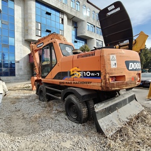 Excavadora Hidráulica Usada Doosan DH210w-7 en Buenas Condiciones para Nivelación de Terrenos en Pozos de Gas de Arcilla - Product Image 2