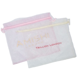 Vente en gros de sacs en organza sur mesure extra larges 35x50 - Product Image 3