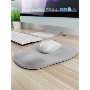 Sanxing <b>Mouse</b> Pad With Wrist Rest Silicone Irregular Shape Office Use - Product Image 1