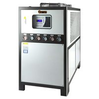 Refroidisseur industriel 30HP, refroidisseur à air 80KW, système de refroidissement d'eau 25 tonnes pour l'extrusion plastique