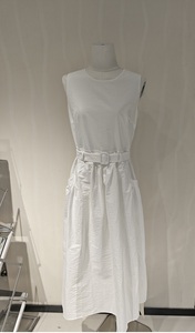 Nuovo Arrivo Estate 2026: Abito Bianco Senza Maniche da Donna, Elegante e alla Moda - Product Image 2
