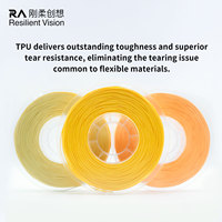 Filamen 3D Kelas Industri 1kg TPU Mengkilap 90A Filamen Plastik Printer 3D Filamen TPU Kuat untuk Pembuat Filamen Pencetakan 3D