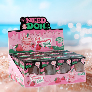 Jouet à presser Kawaii <span class=keywords><strong>en</strong></span> forme de tasse de bubble tea, Squishy tasse à café <span class=keywords><strong>en</strong></span> <span class=keywords><strong>slime</strong></span> pailleté, Jouet anti-stress de décompression 4 couleurs, Cadeau <span class=keywords><strong>en</strong></span> gros pour soulager le stress - Product Image 1