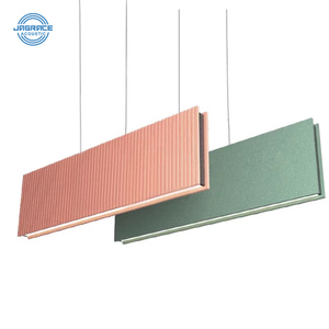 Panel Acústico Decorativo Absorbente de Sonido con Lámpara LED de <span class=keywords><strong>Techo</strong></span> para Oficina e Iluminación Interior del Hogar, Precio de Fábrica, Nuevo - Product Image 3