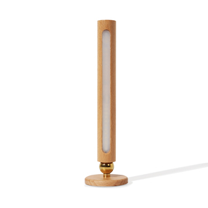 스마트 경량 1000mAh 폴 테이블 <span class=keywords><strong>LED</strong></span> 따뜻한 화이트 라이트 360 회전 터치 컨트롤 디밍 충전식 나무 책상 램프 - Product Image 4