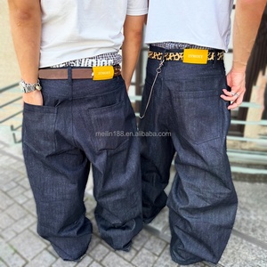 Pantalon Jean Baggy Personnalisé en Gros pour Hommes – Tissu Lourd 14 Oz en Denim Japonais Selvedge Brut – Fabricant de Jeans Tendance - Product Image 3