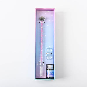 Stylos <span class=keywords><strong>de</strong></span> Signature en cristal pour cadeau d'affaires, élégants, pour <span class=keywords><strong>dessin</strong></span> à l'<span class=keywords><strong>encre</strong></span>, plus <span class=keywords><strong>de</strong></span> couleurs au choix, nouveauté, - Product Image 2