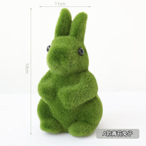 कृत्रिम मोर्स खरगोश शादी किंडरगार्टन शॉपिंग मॉल दृश्य उद्यान सजावट के लिए कृत्रिम मोर्स खरगोश - Product Image 6