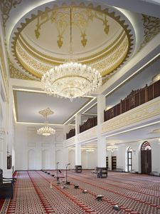 Lámpara <span class=keywords><strong>de</strong></span> Araña Estilo <span class=keywords><strong>Mezquita</strong></span> <span class=keywords><strong>de</strong></span> Cristal ECOJAS para <span class=keywords><strong>Casa</strong></span> <span class=keywords><strong>de</strong></span> Descanso, Centro Comercial, Hotel, Iluminación para Grandes Proyectos - Product Image 2