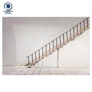 Diseño de escalera recta Prima <span class=keywords><strong>con</strong></span> iluminación de escalón <span class=keywords><strong>LED</strong></span> <span class=keywords><strong>Escaleras</strong></span> modernas personalizadas Escalera de barandilla de poste Delgado - Product Image 3