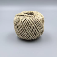 Nouvelle Corde en Coton Torsadée 3 Brins en Fil Naturel, Matériau en Fibre de Sisal Durable pour l'Emballage, le Jardinage et l'Artisanat
