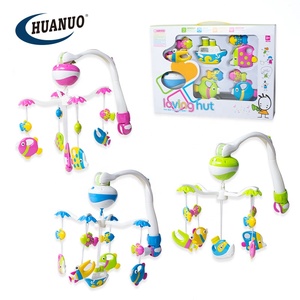 Bébé mignon poisson <span class=keywords><strong>mobile</strong></span> <span class=keywords><strong>musical</strong></span> jouet musique bébé <span class=keywords><strong>lit</strong></span> cloche avec 3 couleurs - Product Image 2