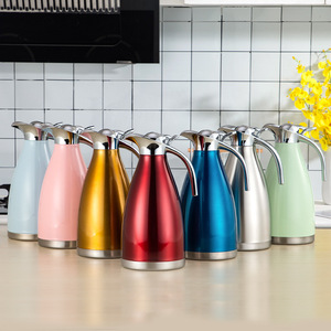 Best-seller de haute qualité en acier inoxydable chauffe-plat bouilloire 1L/1.5L/2L stocké thé froid pot pour soupe Stock préparation cadeau - Product Image 1