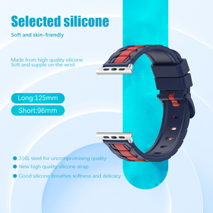 <span class=keywords><strong>Bracelet</strong></span> en silicone souple pour <span class=keywords><strong>Apple</strong></span> <span class=keywords><strong>Watch</strong></span> Band 44mm 45mm 41mm 40mm 38mm 42mm <span class=keywords><strong>45</strong></span> <span class=keywords><strong>mm</strong></span> <span class=keywords><strong>Bracelet</strong></span> IWatch Series 6 5 4 SE <span class=keywords><strong>7</strong></span> 8 ultra 49mm - Product Image 4