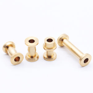 Personalizado Oem Post Chicago Metal Parafusos Encadernação Couro Prego Rebite Botão Sólido Belt <span class=keywords><strong>Tack</strong></span> Parafuso Para Artesanato de Encadernação De Couro - Product Image 1