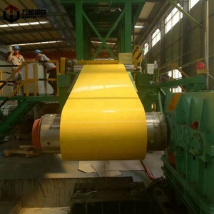 Warna dilapisi galvanis/pra-cat baja galvume kumparan; Warna dapat disesuaikan; Lebar biasa: 1000mm/1219mm/1250mm - Product Image 2