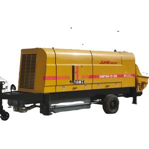 Juhe Verschillende Modellen Capaciteit Mini Mobiele Prijs Dieselmotor Stationaire Betonpomp Aanhangwagen Gemonteerde Betonpompen Te Koop - Product Image 2