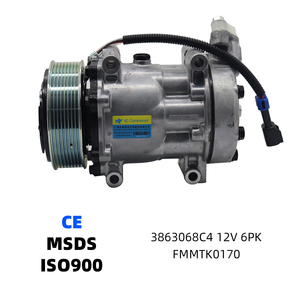 Compresor de Aire Acondicionado para Automóvil 4585U1, 4585, 3863068-C1, 3863068C4, 1101206, 54585, 300-4387, 124495, 4585 para Navistar - Product Image 1