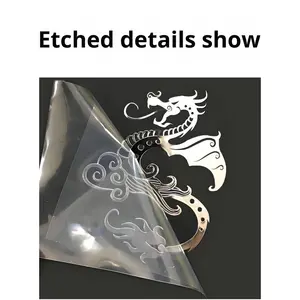 Adesivi Metallici Incisi con Logo Personalizzato - Etichette in Acciaio Inossidabile Resistenti alla Corrosione con Rilievo 3D - Product Image 4