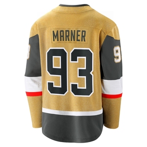 Jersey Hoki Es Bordir Grosir Vegas Golden Knights # 9 Jack Eichel # 60 Mark Stone # 93 Seragam Hoki Mitch Marner - Product Image 6