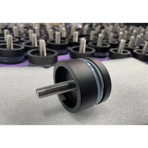 Đen Stand-off 0.98 "cho lan can kính thép không gỉ kính kẹp trận đấu tấm nhựa bền Kính Ngoài Trời Clip treo tường - Product Image 3