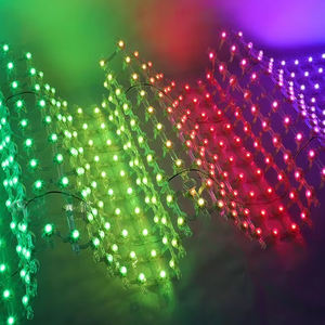 Layar LED Fleksibel P100 16:9 Full-Color DMX512 untuk Iklan Dinding Tirai Luar Ruangan dengan Rating IP65, Tampilan Teks <span class=keywords><strong>10</strong></span> Titik untuk Lift - Product Image 3