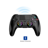 Manette de jeu sans fil à détection de mouvement avec moteur de vibration pour PS4 / PS4 Slim Pro / PC