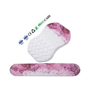 ชุดแผ่นรองเมาส์เล่นเกมคีย์บอร์ดระบบคลาวด์แบบกำหนดเองได้แผ่นรองเมาส์ความเร็วกันลื่นสำหรับออฟฟิศ - Product Image 1