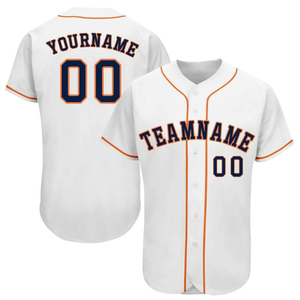 Groothandel Lichtgewicht Sportkleding Sublimatie Bedrukte Sportshirt Op Maat Baseball Jersey - Product Image 4