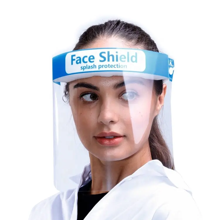 Protetor facial explosão em 2020 da série de proteção pessoal, dk transparente, dupla face anti-neblina