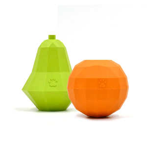 ของเล่นยางรูปทรงกล้วย ส้ม ลูกแพร์ มีกลิ่นหอม สำหรับสัตว์เลี้ยง สุนัข ใช้เป็นของขวัญส่งเสริมการขาย - Product Image 2