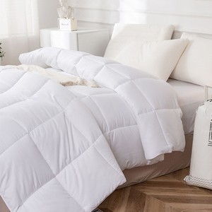 Edredones de Hotel al por Mayor, Rellenos de Algodón Puro de una Sola Pieza, Edredones Acolchados con Relleno de Fibra de Nueve Agujeros, Tejido Liso para Casas de Huéspedes y B&Bs - Product Image 2