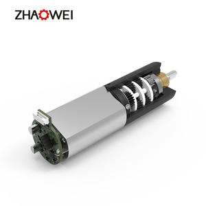 Moteur à engrenages planétaires Zhaowei, nouvelle conception personnalisée, 12V 24V 20MM, 5kgf.cm, moteur à engrenages sans balais pour batterie <span class=keywords><strong>de</strong></span> vélo électrique - Product Image 4