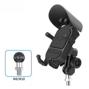Support de téléphone pour moto, étanche et antichoc, avec rotule, pour motos de livraison, support de téléphone pour moto - Product Image 3