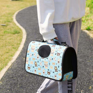 Dog Travel <b>Carrier</b> Bag Portable Breathable Pet <b>Carrier</b> Bag Double-Sided with Mosquito-Proof Mesh - Product Image 6