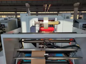 Máquinas automáticas para hacer bolsas de papel, máquina automática de alta velocidad para hacer bolsas de papel, 50-350 Uds. Por minuto