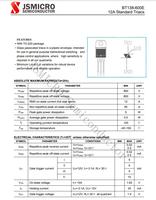 BT138 Transistor Triacs para Conmutación, Transistor de 12A 220 V, 12A, 600V, 12 V, 12 V, 2 Unidades, 2 Unidades, 2 Unidades, 2 Unidades