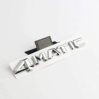Badges de voiture personnalisés OEM - Lettres en plastique ABS chromé pour l'image de marque automobile