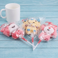 Bonbons Sucettes Gommeuses en Forme de Dessins Animés Mignons, Boîte Cadeau de 18 Pièces pour Enfants