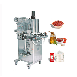 HXL-S100 5-100ML Electric Automatic Wrapping Gluing High-Accuracy Honey Stick Pack Machine PLC Control Paper/Foil for - Product Image 1