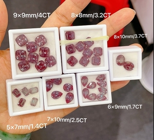 Pietre sciolte di alessandrite di alta qualità viola bluastro di alessandrite da laboratorio a forma di pera da 1ct a 5ct - Product Image 5