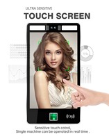 Software en la Nube con SDK Gratuito, Pantalla IPS de 8 Pulgadas, Reconocimiento Facial, Huella Dactilar, Resistente al Agua para Exteriores, Sistema Operativo Linux, Control de Asistencia y Acceso