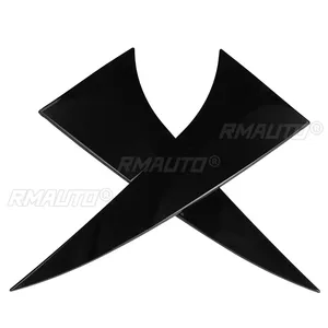 1 Pair Vertical Rear Side Window Canard Spoiler Air <b>Splitter</b> for Hyundai IX35 2010 2011 2012 2013 2014 2015 2016 2017 Left+Right - Product Image 3