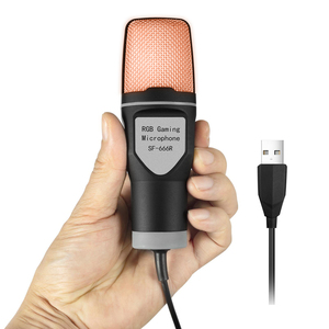 2023 Giá Rẻ Yanmai SF-666R RGB Chơi Game Ghi Âm Condenser Microphone <span class=keywords><strong>Set</strong></span> Cho Studio Với Sốc Núi Tripod Pop Lọc - Product Image 1