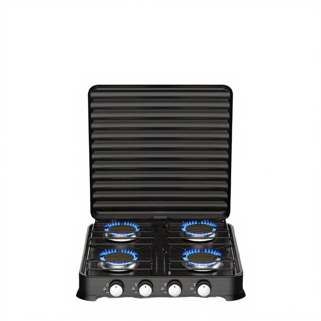 Built-in Gas Hob 4 Burners  European Style Stainless Steel
