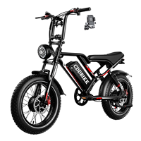 Vélo de montagne électrique à gros pneus de 20x4.0 pouces, avec écran LCD, batterie au lithium 48V, 2000W, entrepôt européen et américain