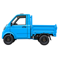 Mini camion benne électrique SYD 4x4, batterie lithium 3500W, 2 places, véhicule à énergie nouvelle, homologation CEE COC 2026