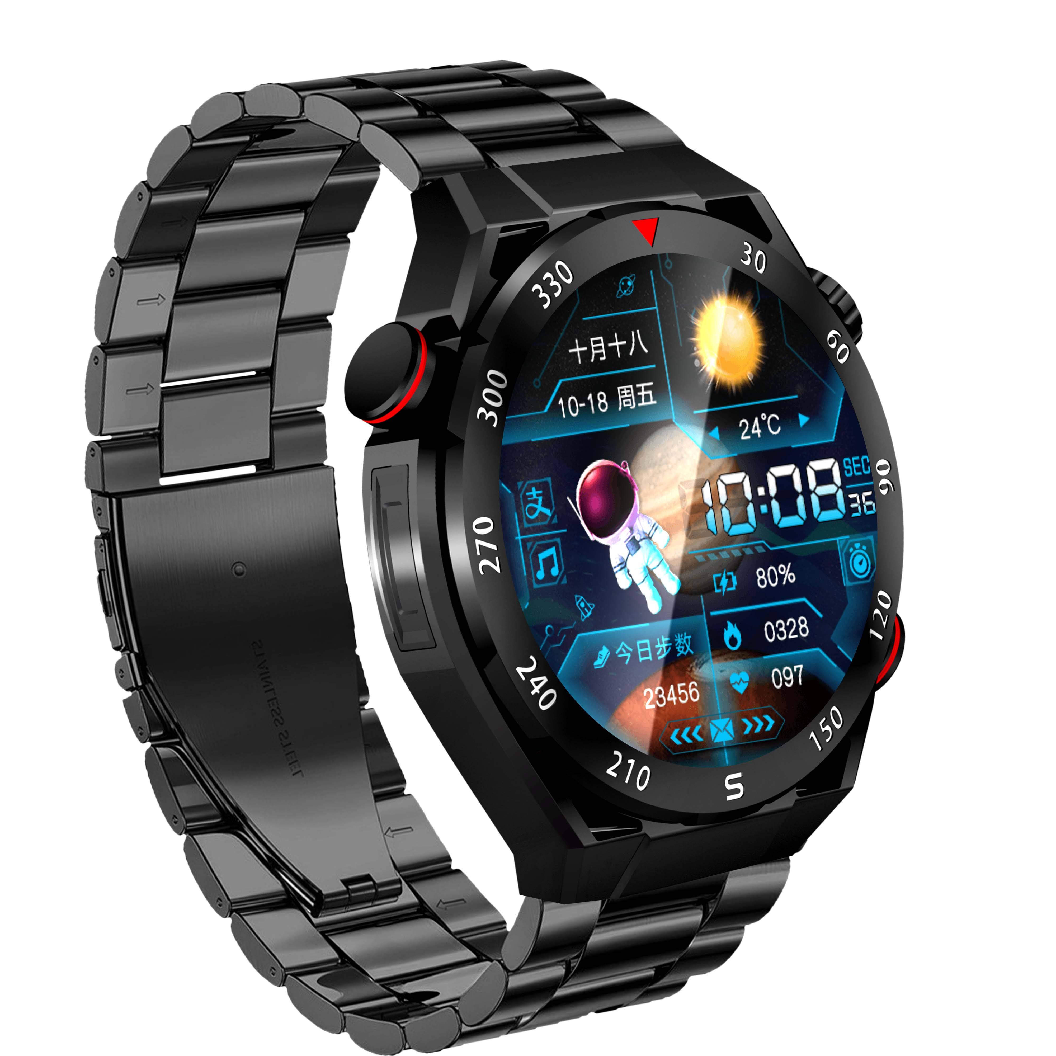 Amoled Kingwear Kw88 Waterproof Bluetooth Smartwatch Kingswear