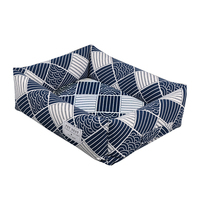 Cama Universal XL Rectangular para Perros y Gatos, Sofá Transpirable, Lavable, Cómodo, Impermeable, de Plástico y Esponja, con Diseño de Animales, de Lujo